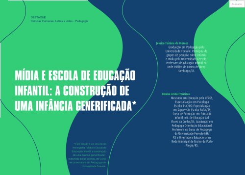 FEIRA DE INICIAÇÃO CIENTÍFICA 2015