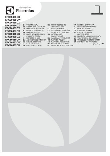 Electrolux EFC90464OX - TÃ©lÃ©charger FR manuel au format PDF (8774 Kb)