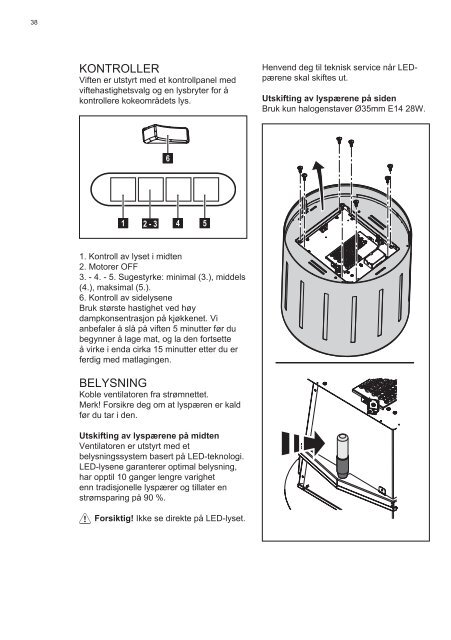 Electrolux EFL50555OK - TÃ©lÃ©charger FR manuel au format PDF (9759 Kb)