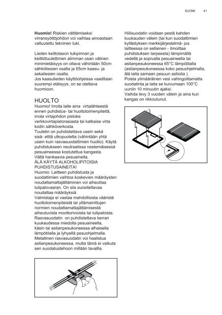 Electrolux EFL50555OK - TÃ©lÃ©charger FR manuel au format PDF (9759 Kb)