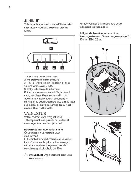 Electrolux EFL50555OK - TÃ©lÃ©charger FR manuel au format PDF (9759 Kb)