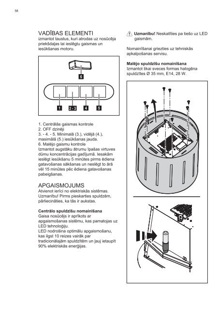 Electrolux EFL50555OK - TÃ©lÃ©charger FR manuel au format PDF (9759 Kb)