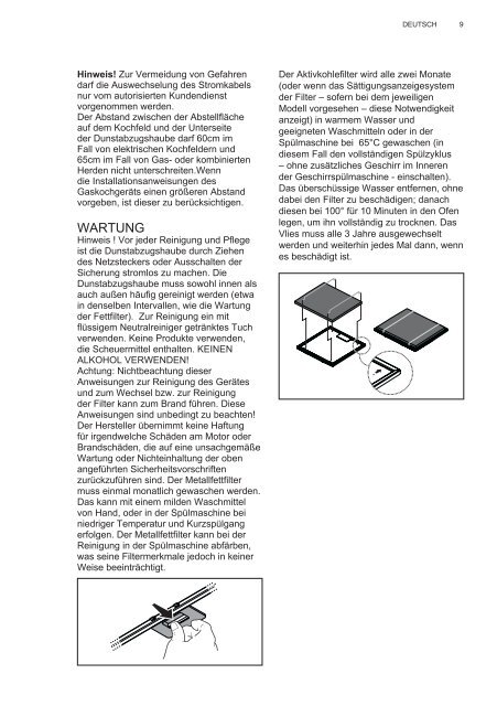 Electrolux EFL50555OK - TÃ©lÃ©charger FR manuel au format PDF (9759 Kb)