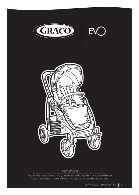 Graco GRACO EVO - GRACO EVO mode d'emploi