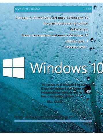 Revista Electronica Windows 10