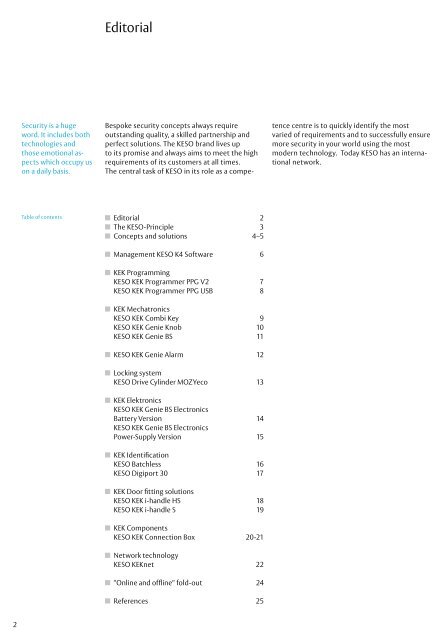 The Mechatronics -  ASSA ABLOY (Switzerland) AG