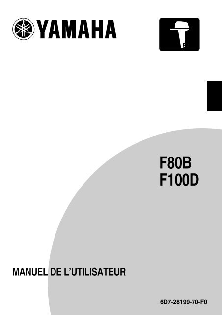 Yamaha F100D - 2005 - Manuale d'Istruzioni Fran&ccedil;ais