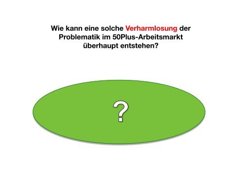 Der 50Plus Arbeitsmarkt 