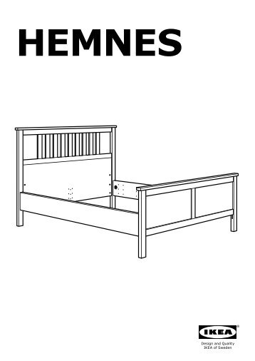 Ikea HEMNES - S79172343 - Assembly instructions