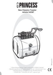 Princess New Classics Toaster - 142387 - 142387_Manual.pdf