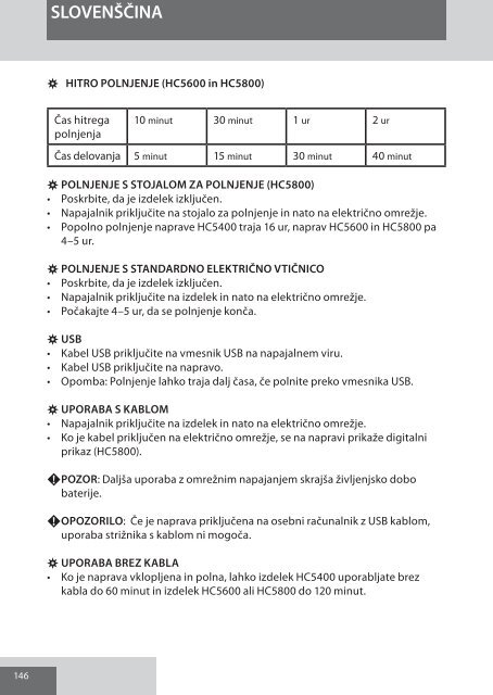 Remington Tondeuse cheveux Remington HC5800 - notice