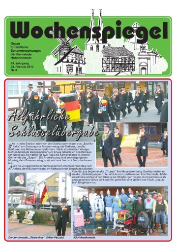 Ausgabe 8/2012 - in der Gemeinde Hohenhameln