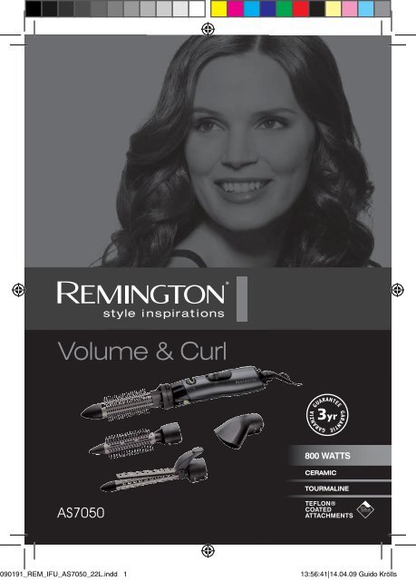 Remington AS7050 - AS7050 mode d'emploi