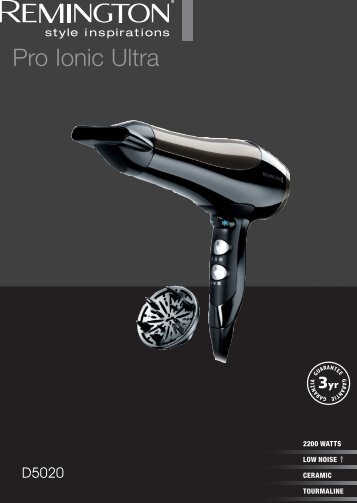 Remington D5020 - D5020 mode d'emploi