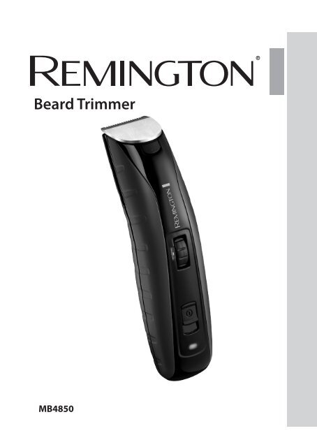 Remington MB4850 - MB4850 mode d'emploi