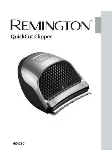 Remington HC4250 - HC4250 mode d'emploi
