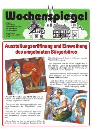 Ausgabe 46/2012 - in der Gemeinde Hohenhameln