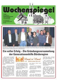 Ausgabe 47/2012 - in der Gemeinde Hohenhameln