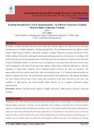 Teaching through Entry Test & Summarization - An Effective Classroom Teaching Model in Higher Education Training