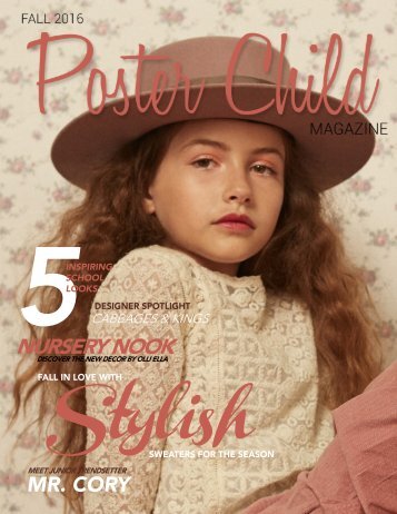 Poster Child Magazine, Fall 2016