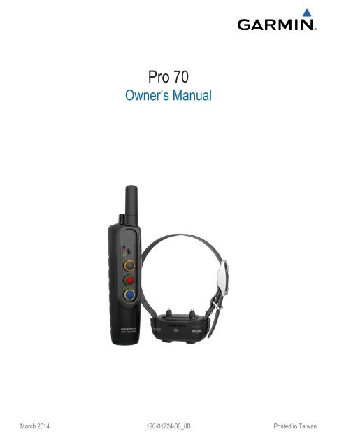 garmin pt 10