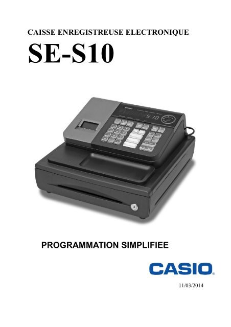 Casio SE-S10 - SE-S10_QPM Mode d'emploi