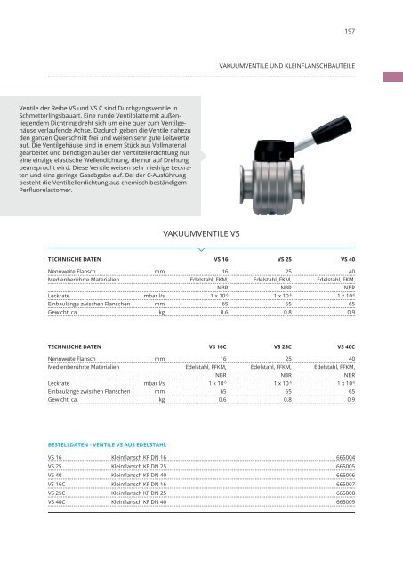 Vacuubrand-Katalog