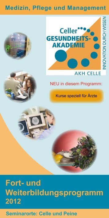 Fort- und Weiterbildungsprogramm - Allgemeines Krankenhaus Celle
