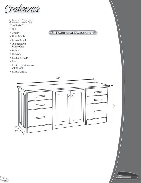 Credenzas