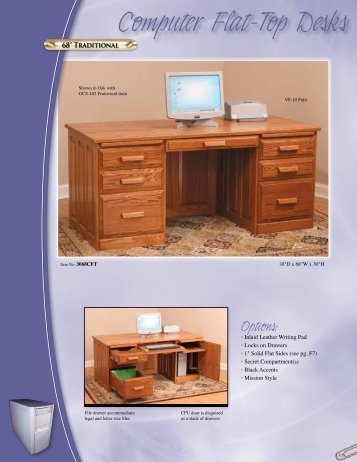 Computer Flat To Desks