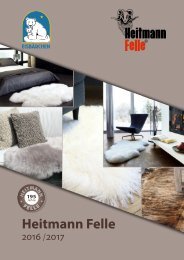 Heitmann Felle GmbH - Katalog 2016/2017