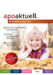 apoaktuell - AKTIONEN Herbst 2016