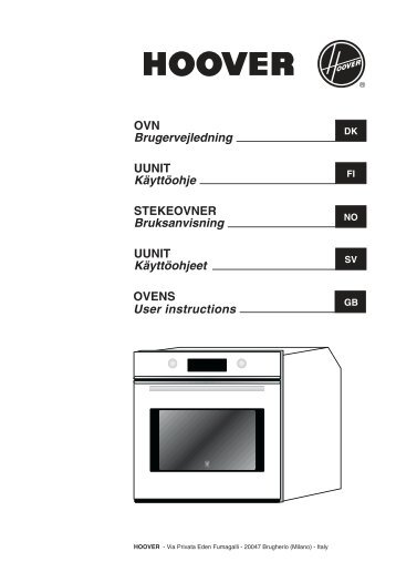 Hoover HGI 515/1 X - HGI 515/1 X mode d'emploi