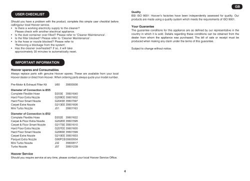 Hoover RU70_RU31011 - RU70_RU31011 mode d'emploi