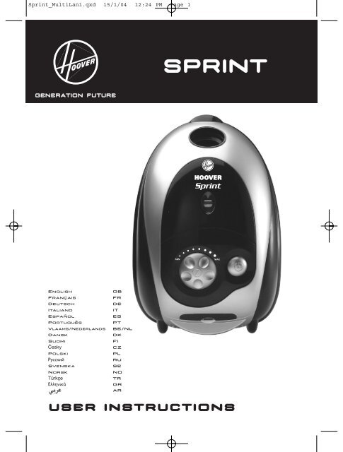 Hoover TW 1790 - TW 1790 mode d'emploi