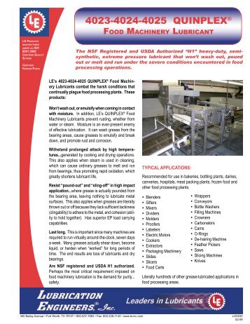 4023-4024-4025 Quinplex Food Machinery ... - Imbema Cleton