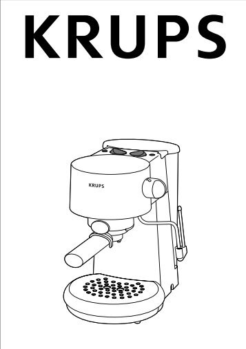 Krups F880 - mode d'emploi