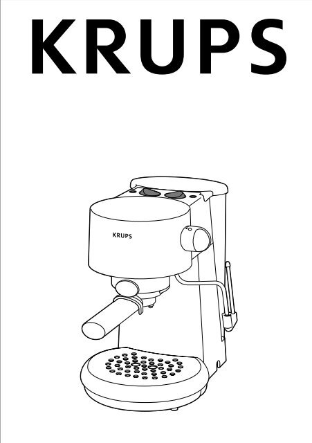 Krups F880 - mode d'emploi