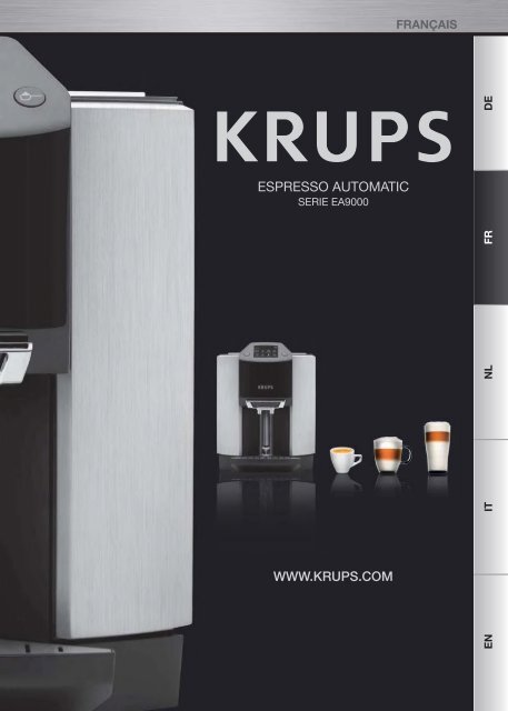 Krups Expresso Cappuccino EXPRESSO AUTOMATIC YY8124FD - mode d'emploi