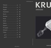 Krups Batteur de cuisine KRUPS 3MIX 5000 GN500131 - mode d'emploi