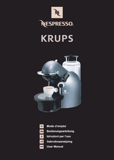 Krups FNA2 - mode d'emploi