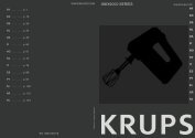 Krups Batteur de cuisine KRUPS 3MIX 9000 GN903131 - mode d'emploi