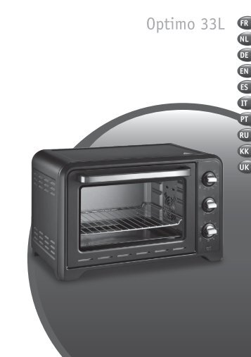 Moulinex OPTIMO 33L - OX464810 - Modes d'emploi OPTIMO 33L  Moulinex