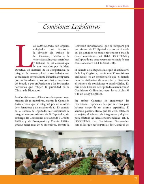 El Congreso de la Unión