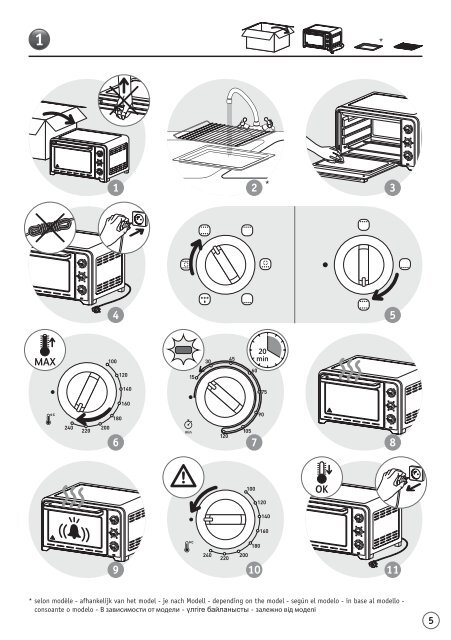 Moulinex Optimo - OX441110 - Modes d'emploi Optimo Moulinex