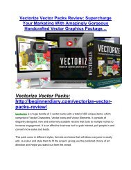 Vectorize Vector Package Review & Vectorize Vector Package $16,700 bonuses
