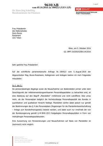 Anfragebeantwortung Betriebsprüfungen