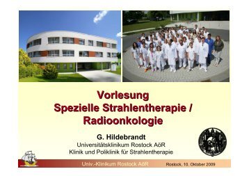 palliative Therapie - Strahlentherapie