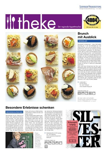 THEKE November 2015 | Der regionale Appetitmacher