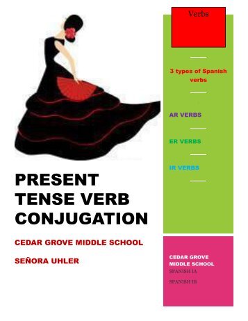 Present tense verb conjugation 1